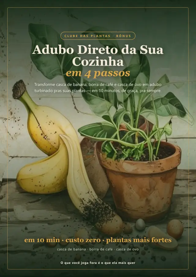 Capa do e-book Adubo Direto da Sua Cozinha em 4 Passos