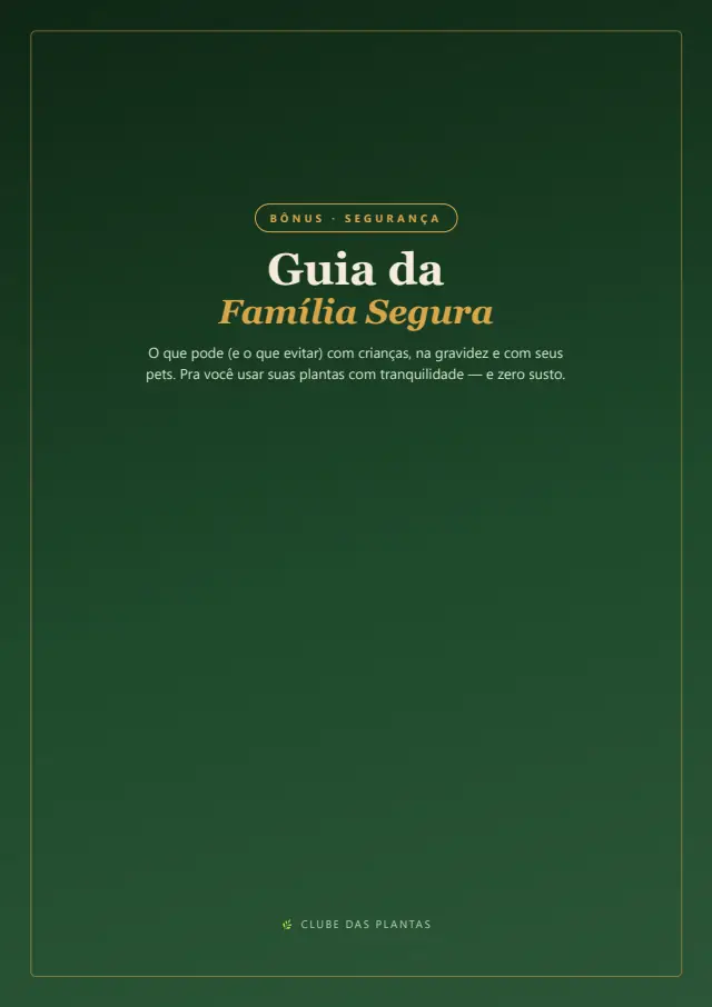 Capa do Guia da Família Segura
