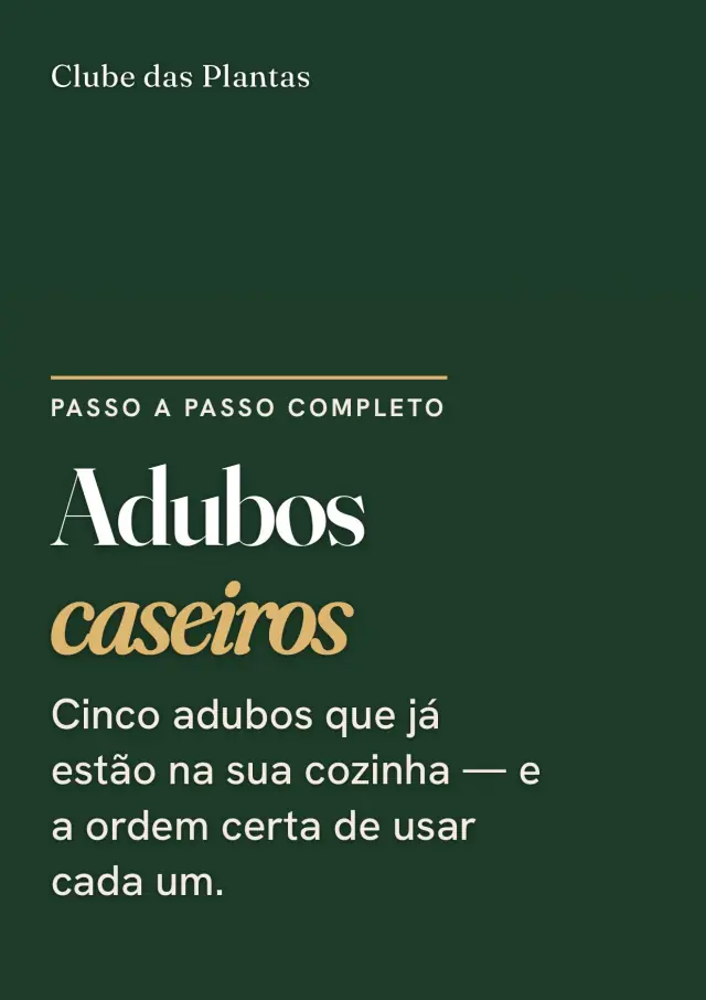 Capa do Guia de Adubos Caseiros